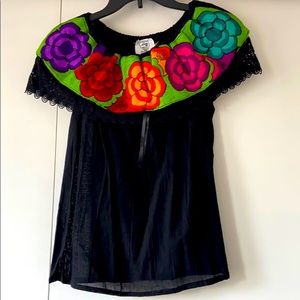 Mexican floral top